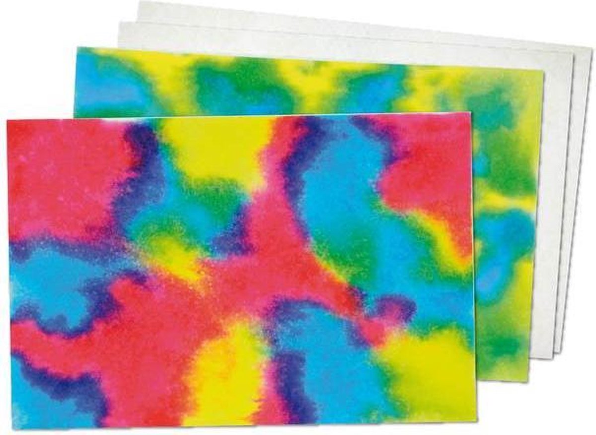 Filterpapier groot - knutselpapier - set van 50 vellen (30 x 46 cm) - voor knutselen met kinderen