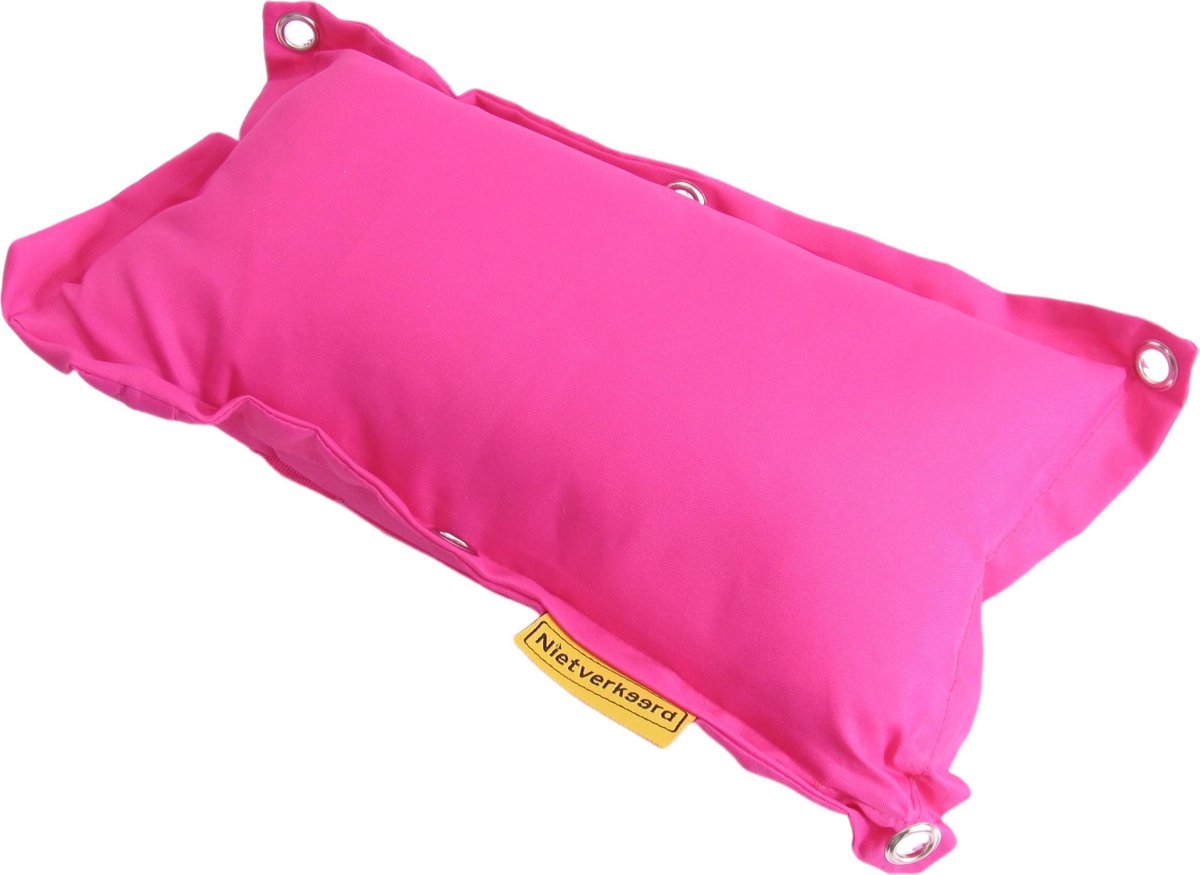 Niet Verkeerd Bagagedragerkussen Fat Roze 35 Cm