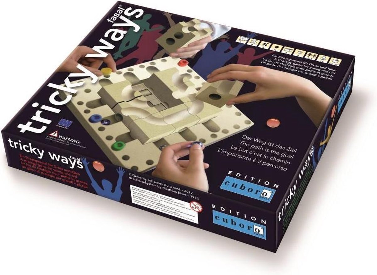 Cuboro Knikkerbaanspel Tricky Ways Fasal - 3+