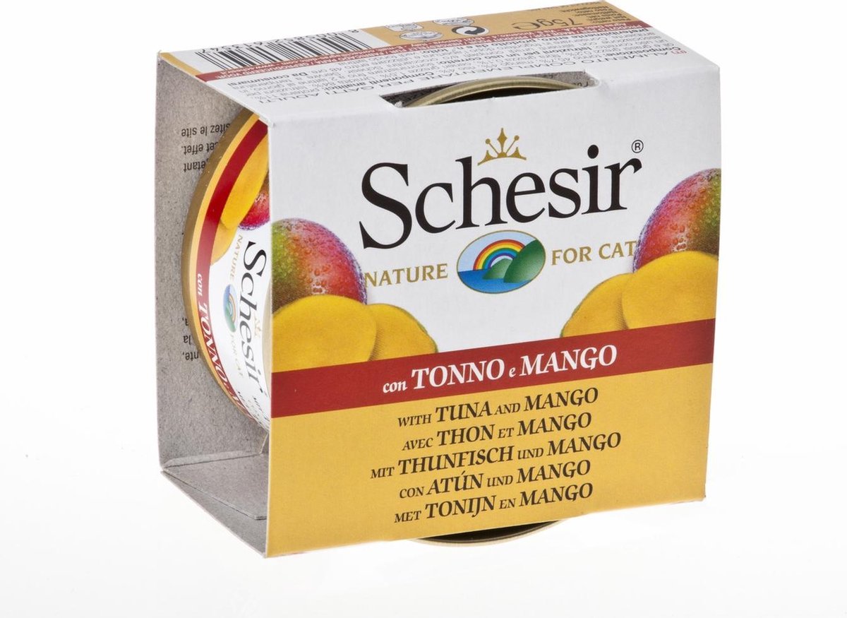 Schesir adult tonijn en mango - 75 gr