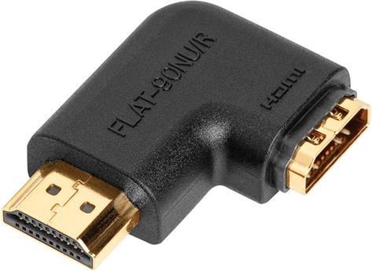 AudioQuest 69-055-01 tussenstuk voor kabels HDMI Zwart