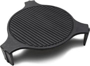 Smokeware Gietijzeren Grillrooster MiniMax  - Barbecuerooster - Gietijzeren bakplaat- Grillrooster - Bakplaat - Grill-Bakplaat- Ø 33cm - Geschikt voor Bigg Green Egg Mini Max