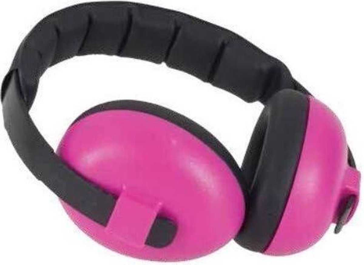 Baby Banz Gehoorbeschermers Speciaal voor Baby's en Peuters Magenta (3-36mnd)
