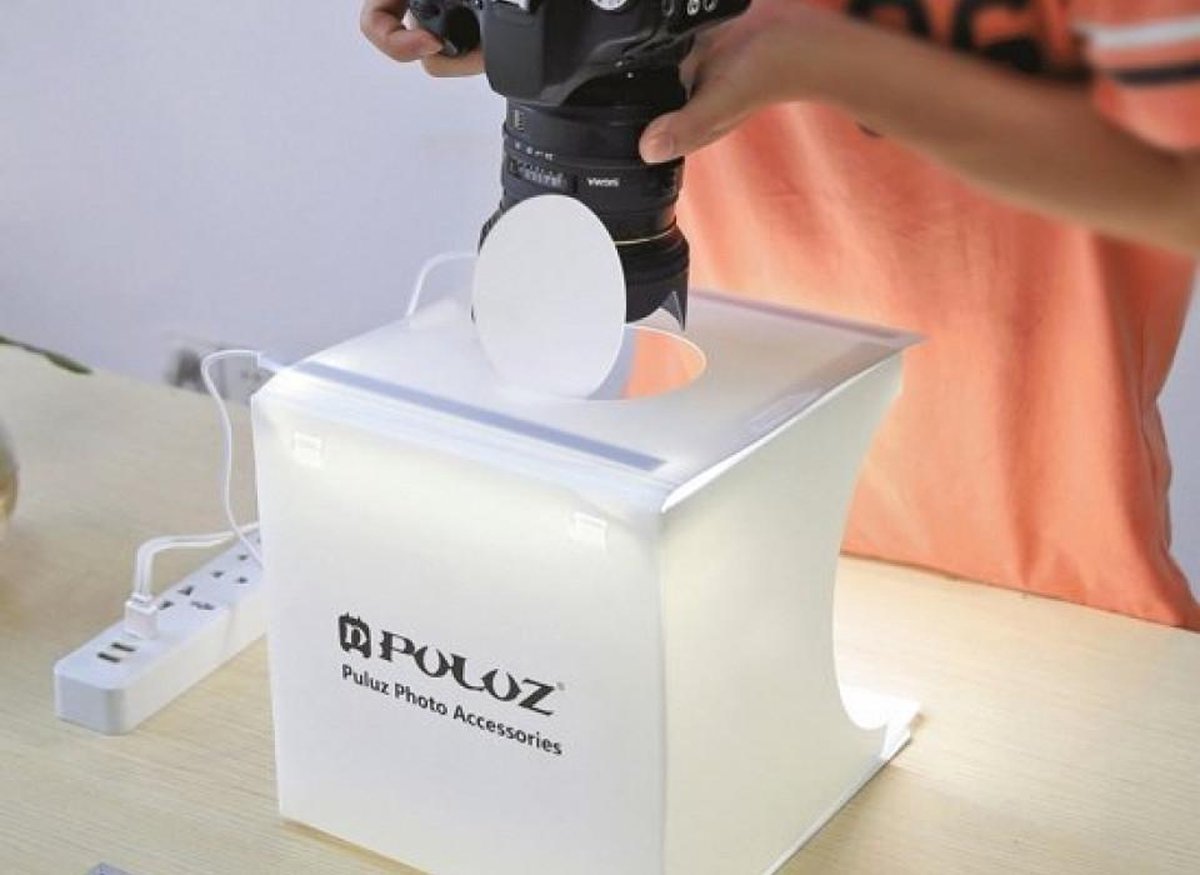 Viatel Opvouwbare Mini Fotostudio | 40cm