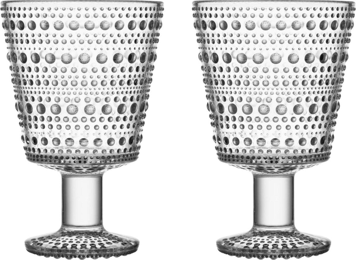 Iittala Glas Kastehelmi 260 ml Transparant - 2 Stuks