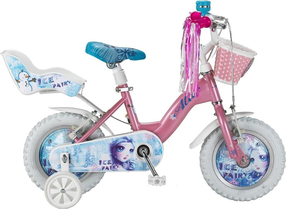 Altec Ice Fairy - Fiets - Meisjes - Roze - 12 Inch