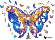 Luminero™ Houten Vlinder Jigsaw Puzzel - A5 Formaat Puzzel - Unieke 3D Puzzels - Huisdecoratie - Wooden Puzzle - Volwassenen & Kinderen