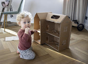 KarTent - Kartonnen Poppenhuis - Cadeau van Duurzaam Karton