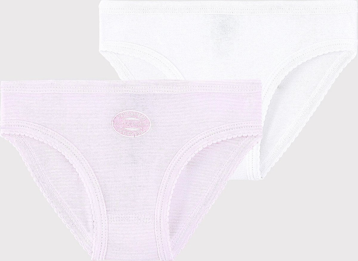 Petit Bateau 2 Pack Meisjes Onderbroek - Maat 110