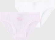 Petit Bateau 2 Pack Meisjes Onderbroek - Maat 110