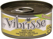 Vibrisse kittens cat tonijn / ei - 70 gr - 24 stuks