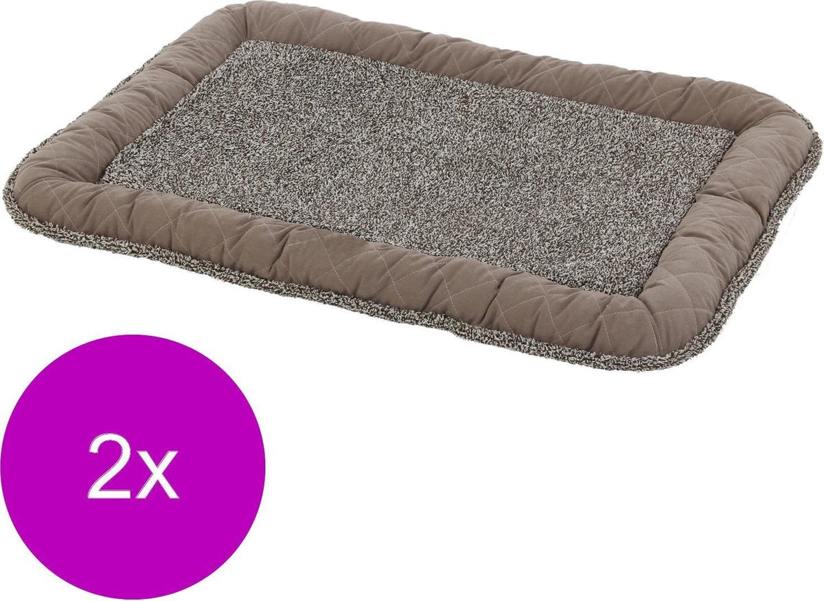 Adori Benchmat Manchester Bruin - Hondenbenchkussen - 2 x Large