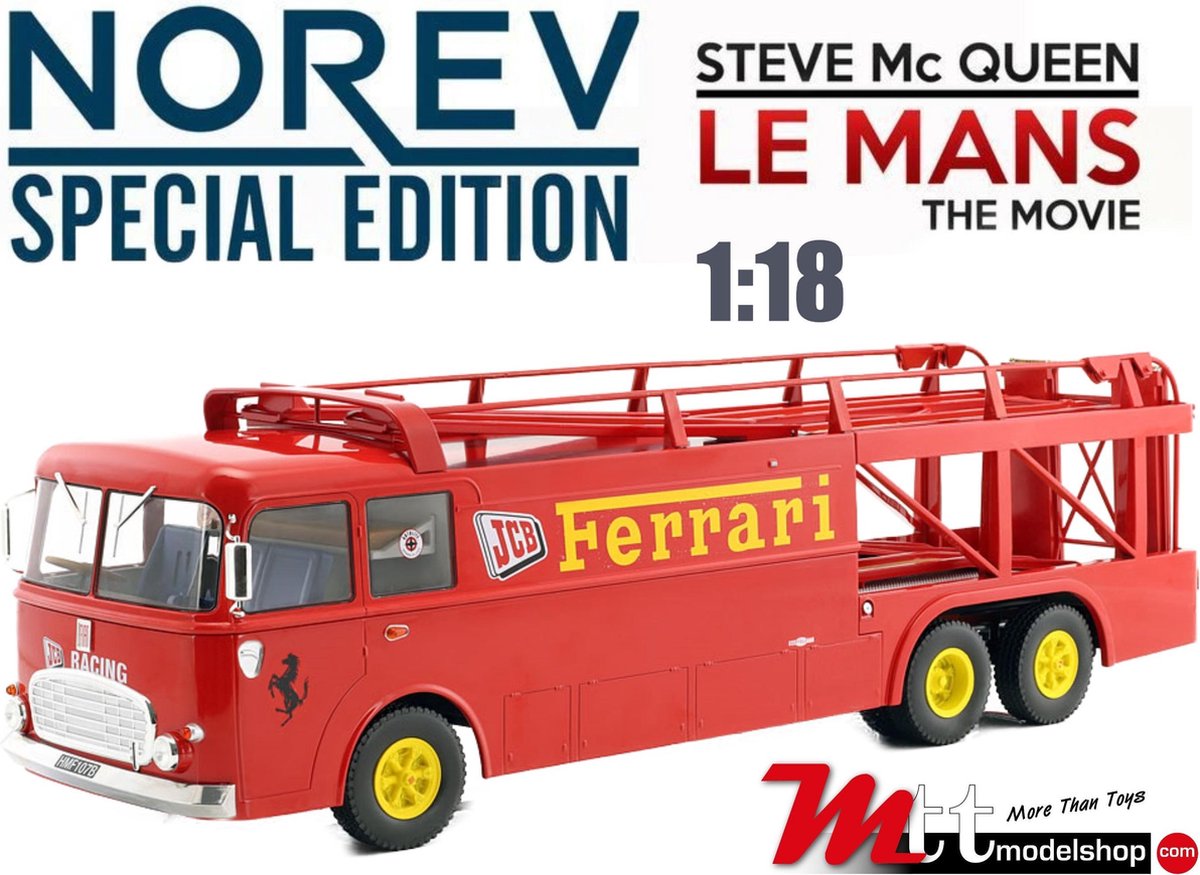 Fiat Bartoletti 306/2 JCB Racing 1971 - 1:18 - Norev
