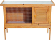 Konijnenhok - Konijnenren - Konijnenhok voor buiten - Hout - 90 x 45 x 65cm