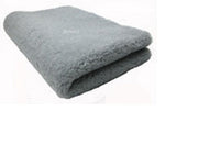 2 Stuks - Vetbed - Dierenmat - Dierenkleed - Benchmat - Puppykleed - Grijs effen - Latex Anti Slip 75 x 50 cm - Machine wasbaar