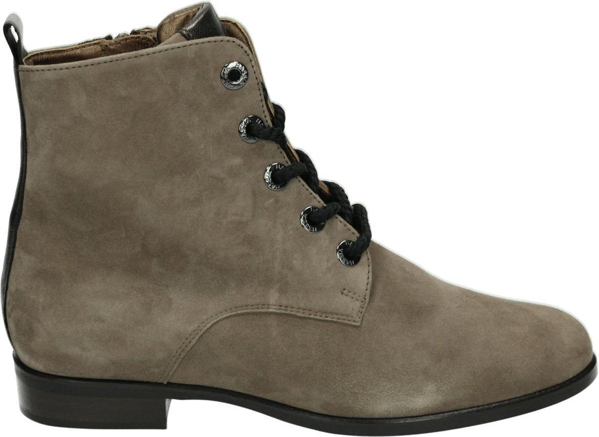 Hassia 306242 - Dames VeterlaarzenHalf-hoge schoenen - Kleur: Taupe - Maat: 39
