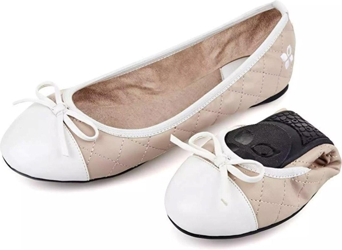 Sorprese – ballerina schoenen dames – Butterfly twists Olivia Nude/cream – maat 37 - ballerina schoenen meisjes