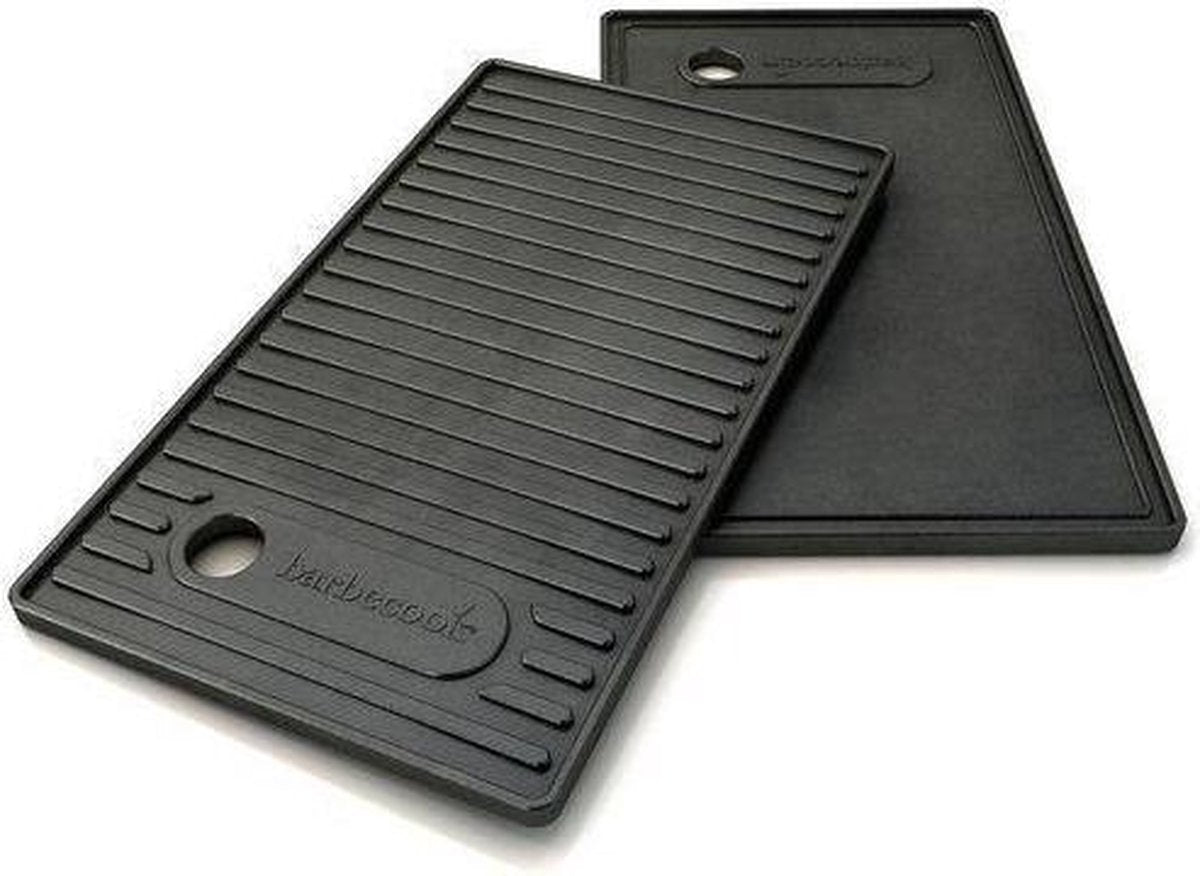 Barbecook Contactplaat - 24 x 42 cm - Zwart