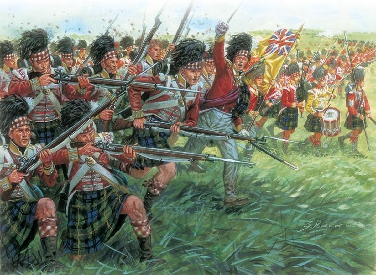 Italeri - Scottish Infantry 1:72 (Ita6136s)