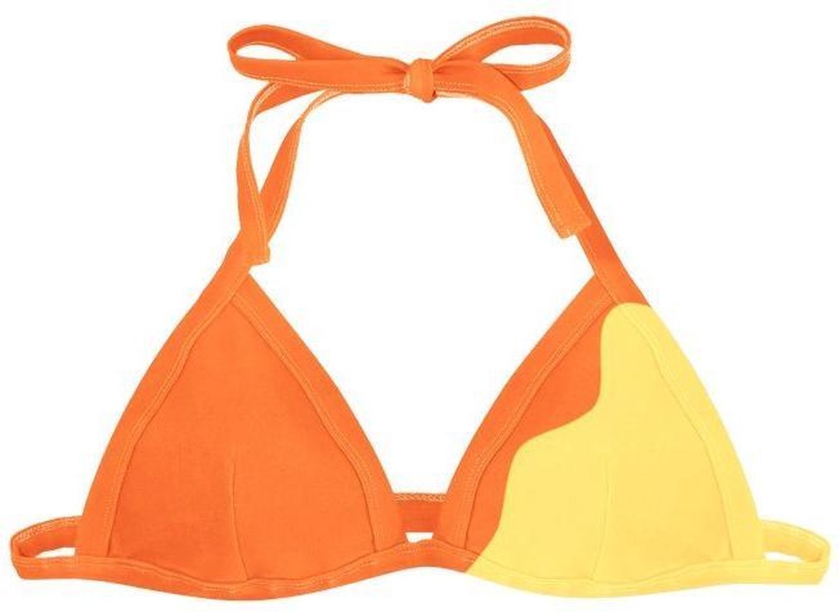 Bikini top | Orange-Yellow