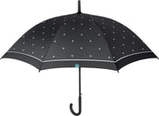Perletti Golfparaplu Geometrisch Automatisch 116 Cm Fiberglas Zwart