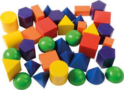 Geovormen gekleurd 36 stuks