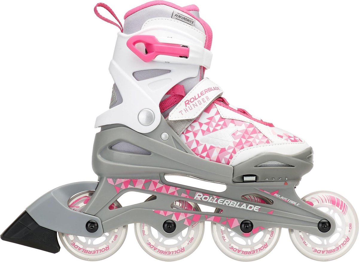 Rollerblade Inlineskates - Maat 33-37 - Unisex - wit