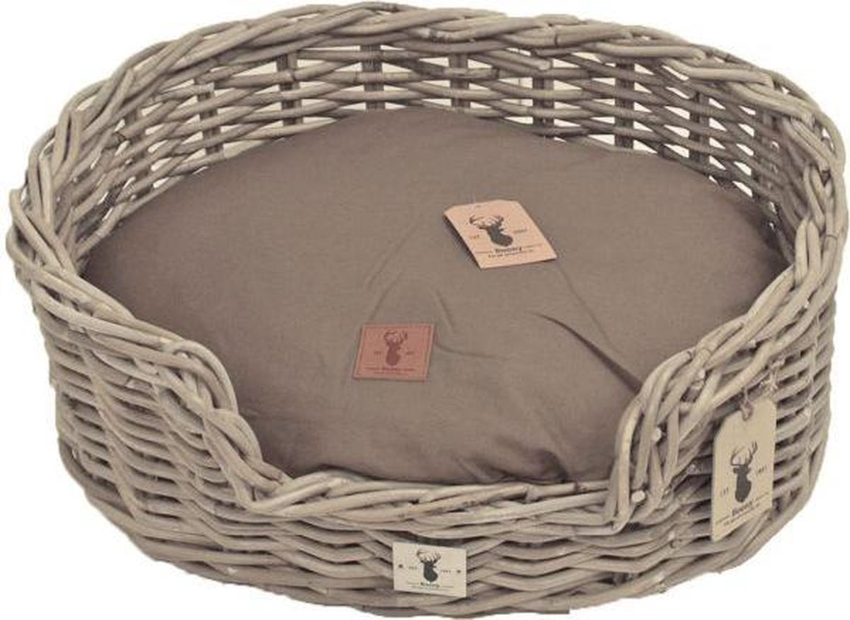 Boony est1941 hondenmand rotan ovaal 60 cm