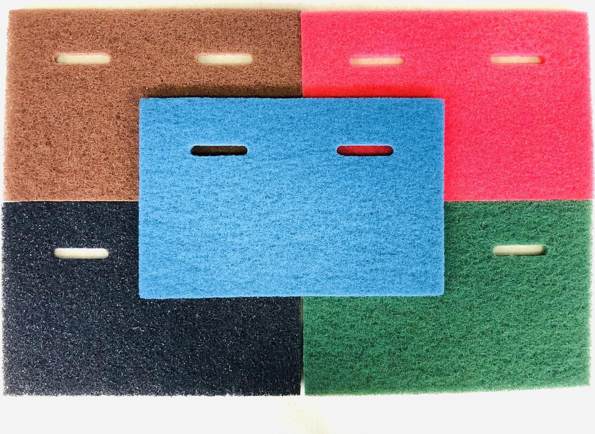 Vloerpad blauw 55 x 35 cm 5 stuks Passend voor Tomcat Edge stick Excentr 55-35 en Edgefix XL