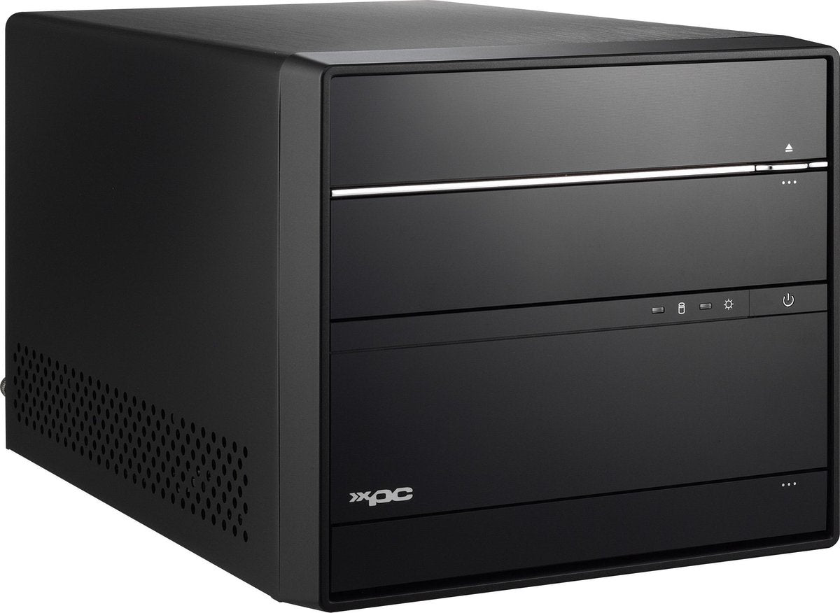 Shuttle XPC cube SH370R6 PC/workstation barebone kubus Zwart Intel® H370 LGA 1151 (Socket H4)
