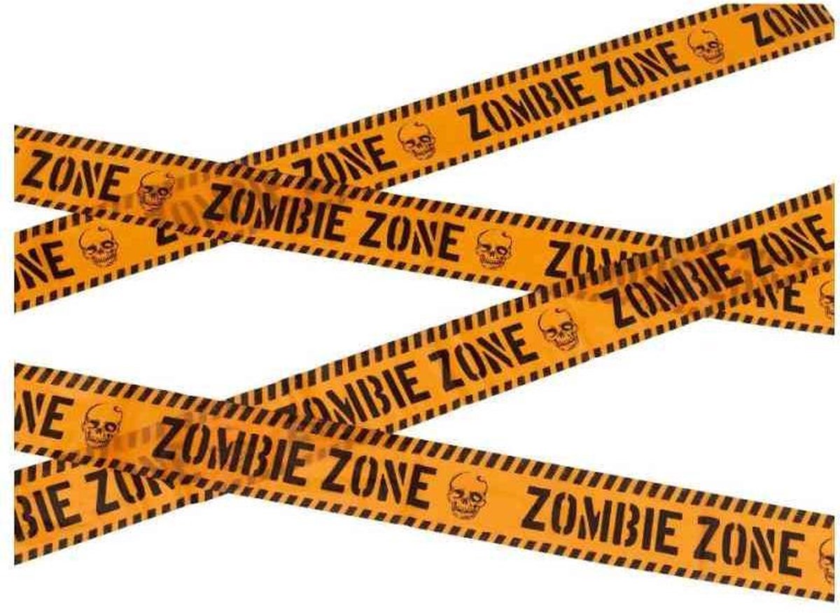 Zombie Zone Caution Tape