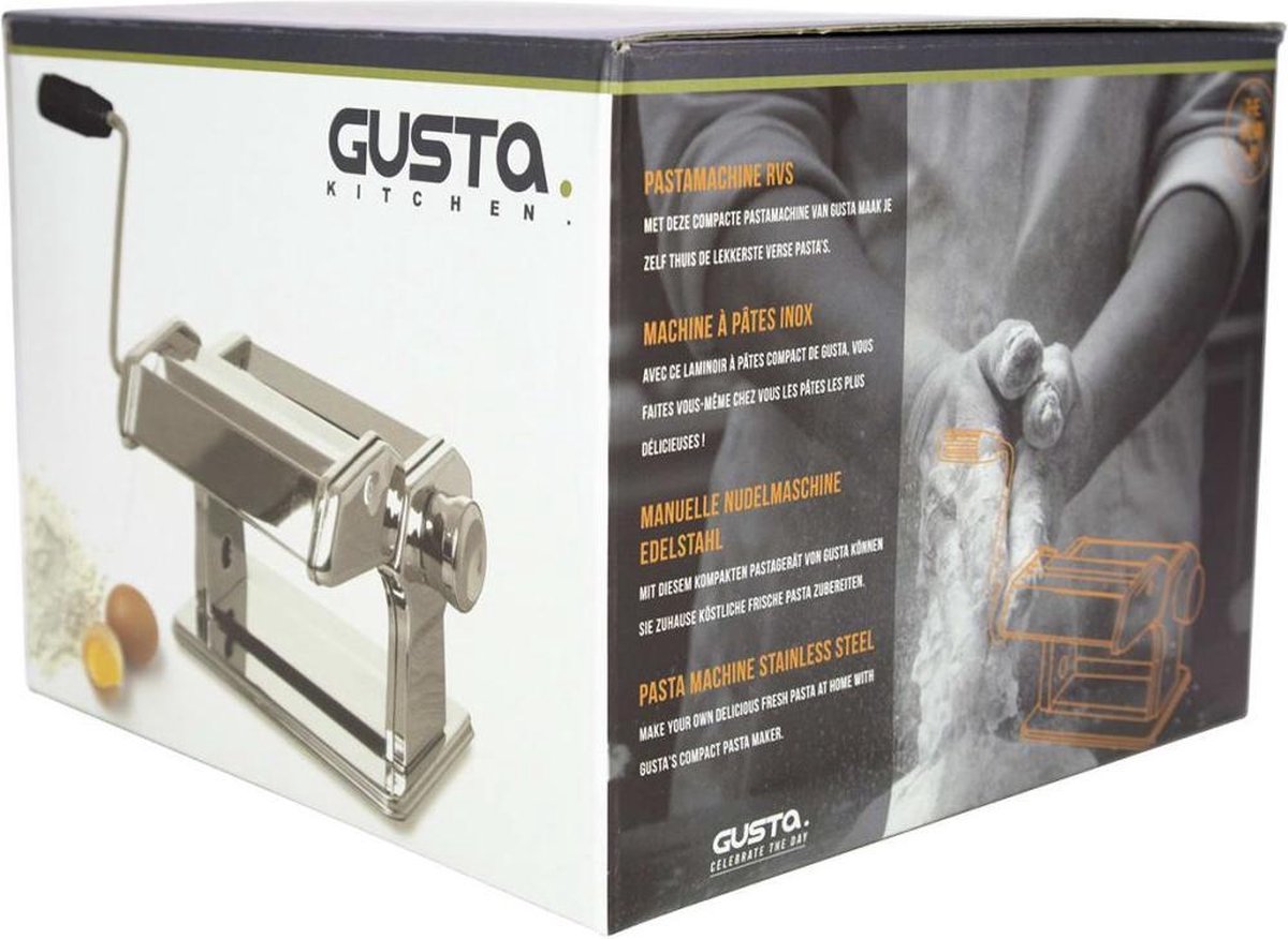 Gusta - Pasta machine RVS