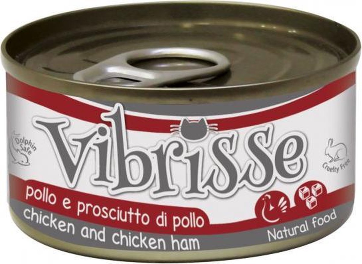 Vibrisse cat kip / kippenham kattenvoer 70 gr