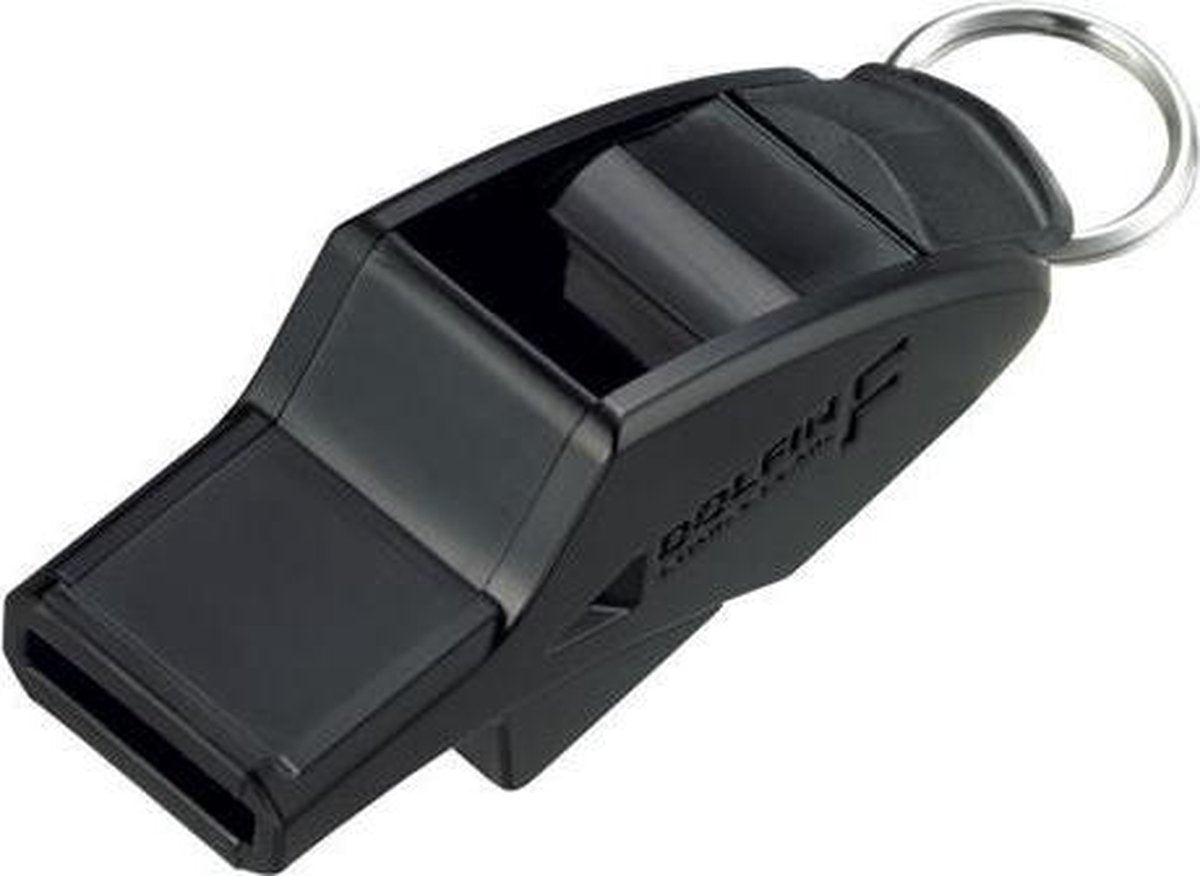 Molten Scheidsrechtersfluit Dolfin 6 Cm Zwart