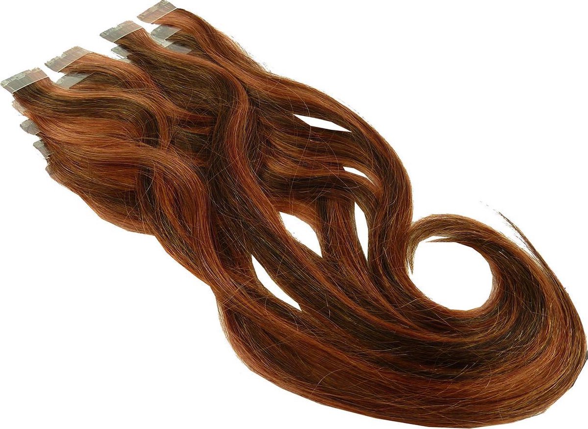 Balmain Easy Volume Tape In Extensions 40cm Echte haar styling - Warm Caramel