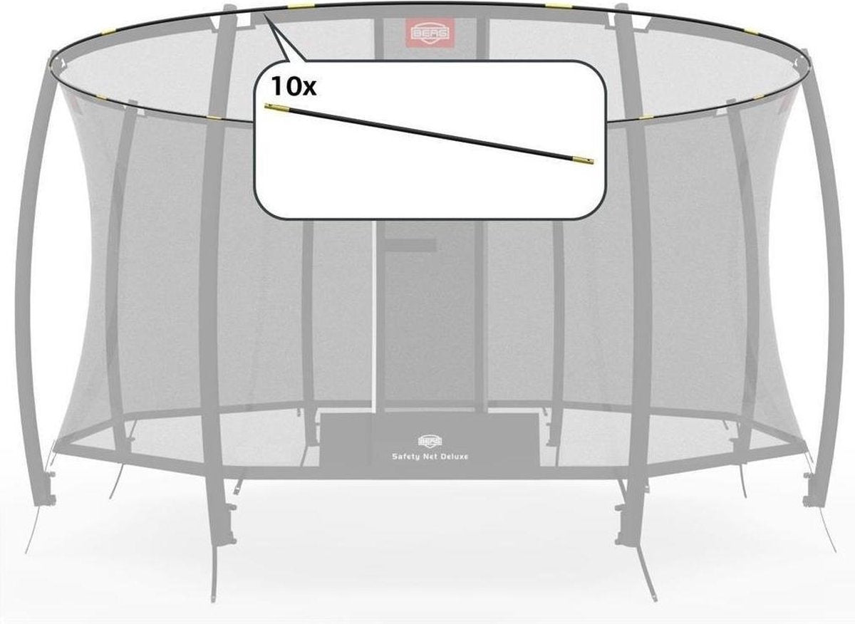 BERG Safety Net Deluxe - Hoepelset 330 (10x stok)