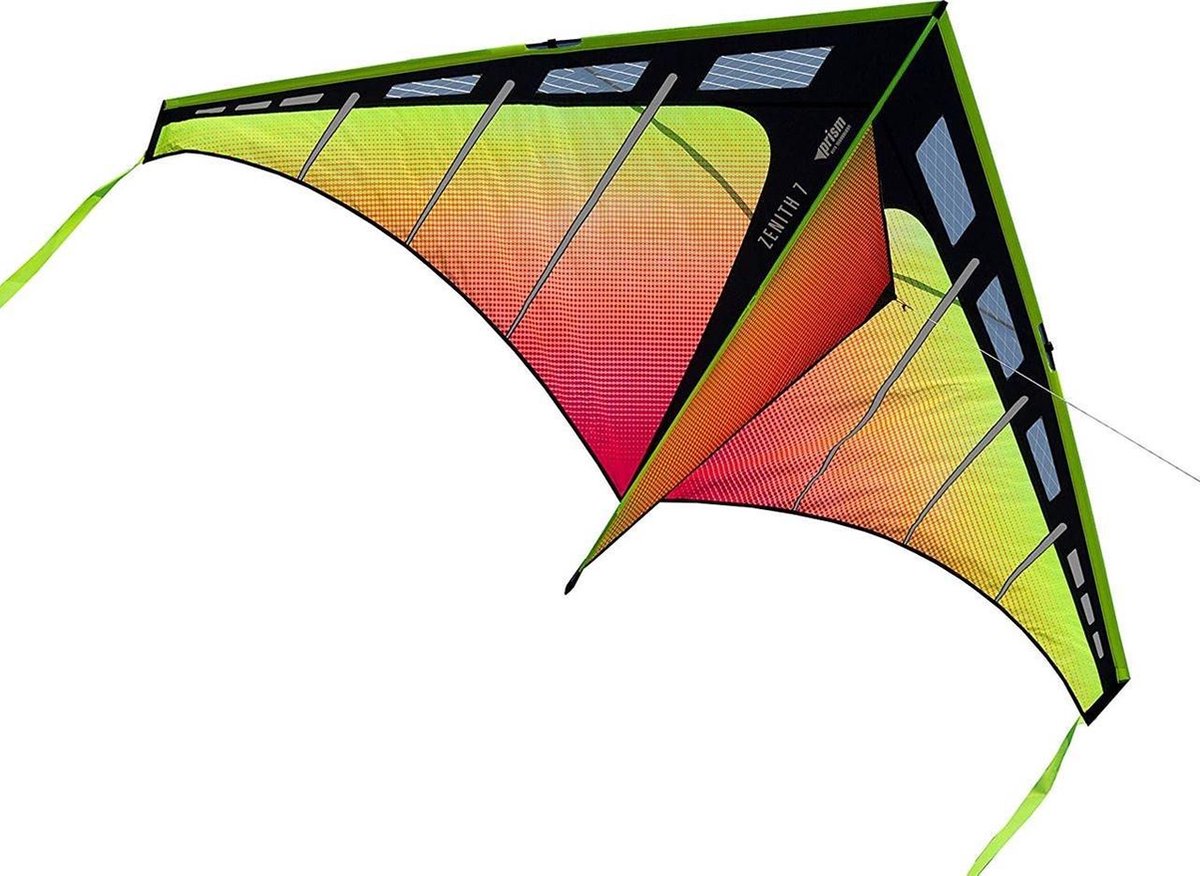 Prism Stuntvlieger Zenith 7 127 X 213 Cm Polyester Rood
