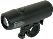 Dresco - Fietskoplamp - Sport - 1 LED - Zwart