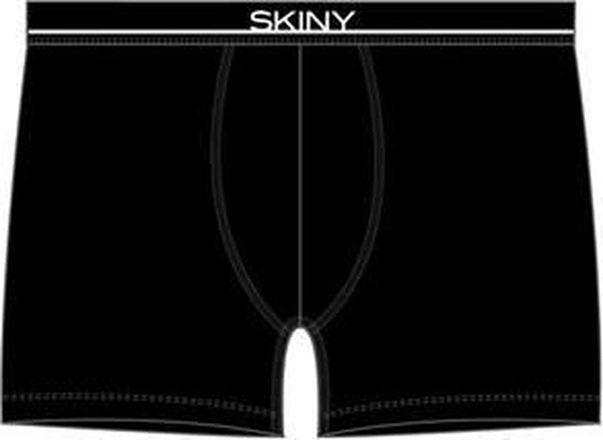 Boxershort  met lange pijpen | heren | S | zwart