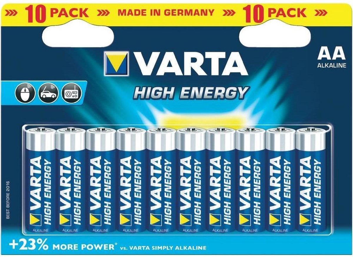 Varta HIGH ENERGY AA Single-use battery Alkaline 1
