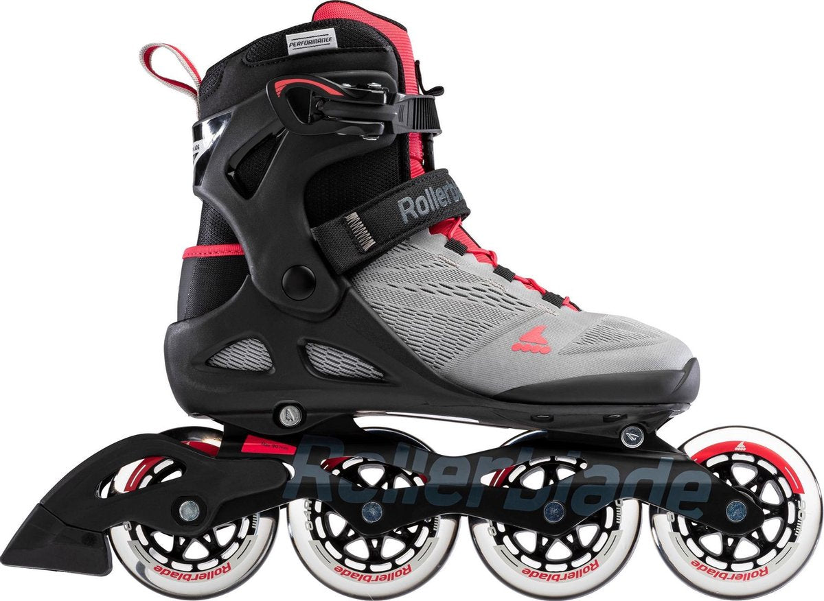 Rollerblade Inlineskates - Maat 38 - Vrouwen - grijs/zwart/roze