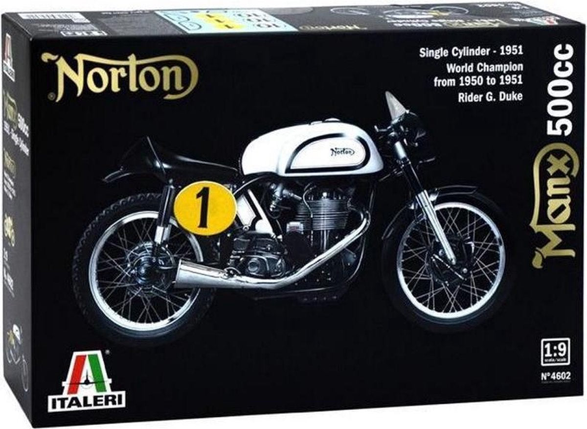Italeri Norton Manx 500CC (modelbouw