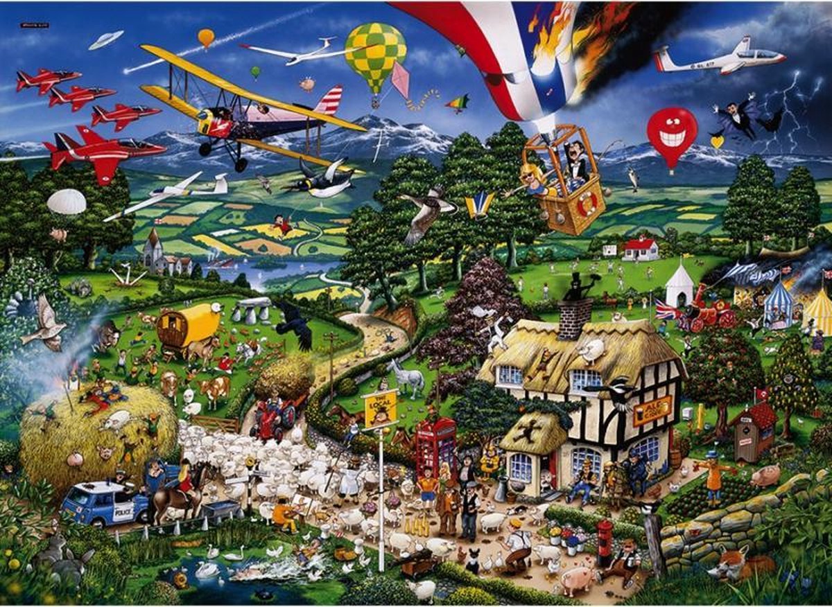 Gibsons puzzel I Love the Country - 1000 stukjes