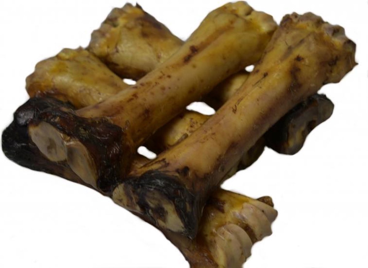 Koeienkauwbotten-10 stuks-hondensnacks-Animal King-gratis Animal King snackje erbij