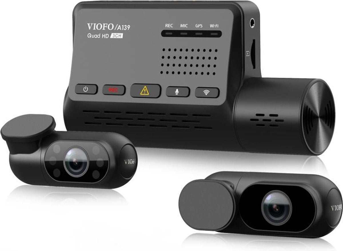 Viofo A139 3CH 4K Wifi GPS Dashcam