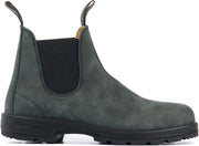 BLUNDSTONE Mannen Nubuck  Chelsea boots / Laarzen / Herenschoenen Classic rustic - Zwart - maat 39
