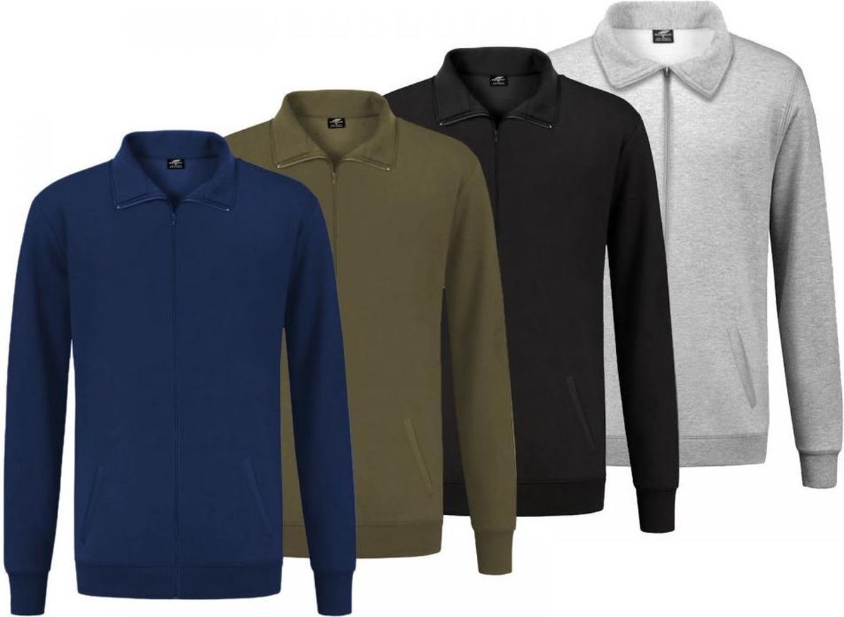 REWAGE Vesten Premium Heavy Kwaliteit - Heren - Combi Pack - S