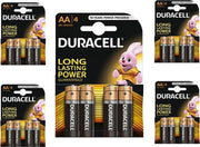 20 Stuks (5 Blisters a 4st) - Duracell Basic LR6 / AA / R6 / MN 1500 1.5V Alkaline batterij
