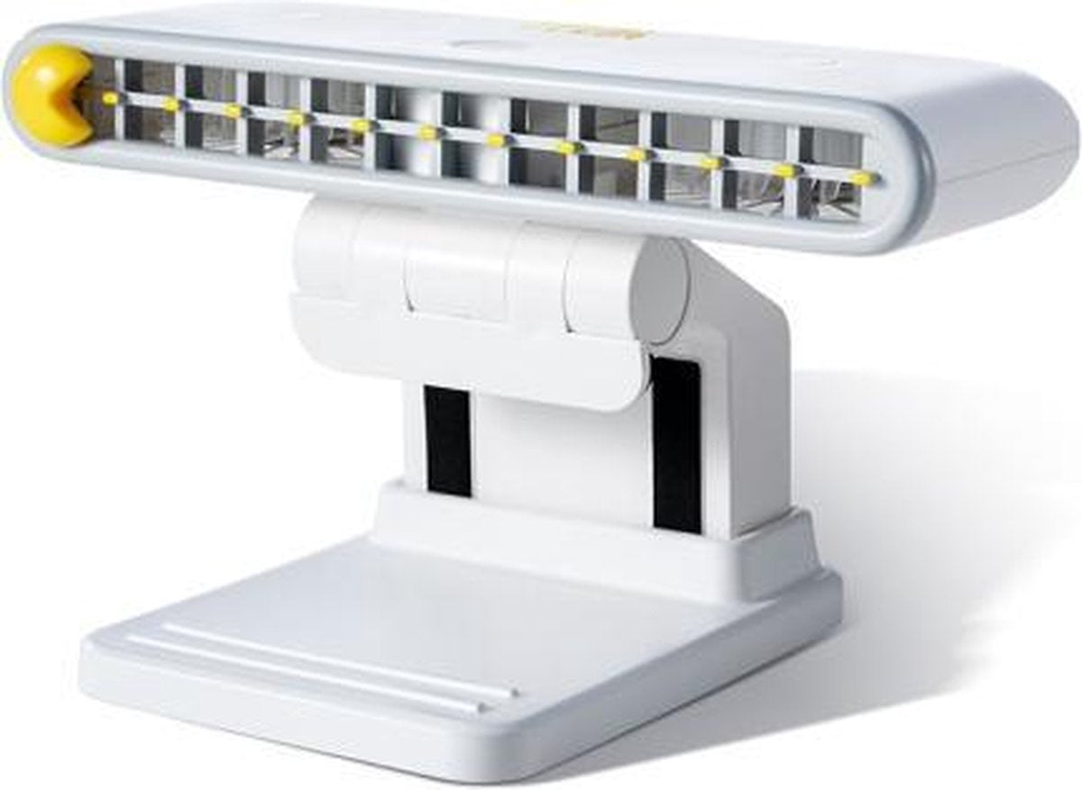 S14 Zomerscherm Ventilator Dempen Kantoor Creatieve weergave Hangende ventilator Desktopventilator (parelwit)