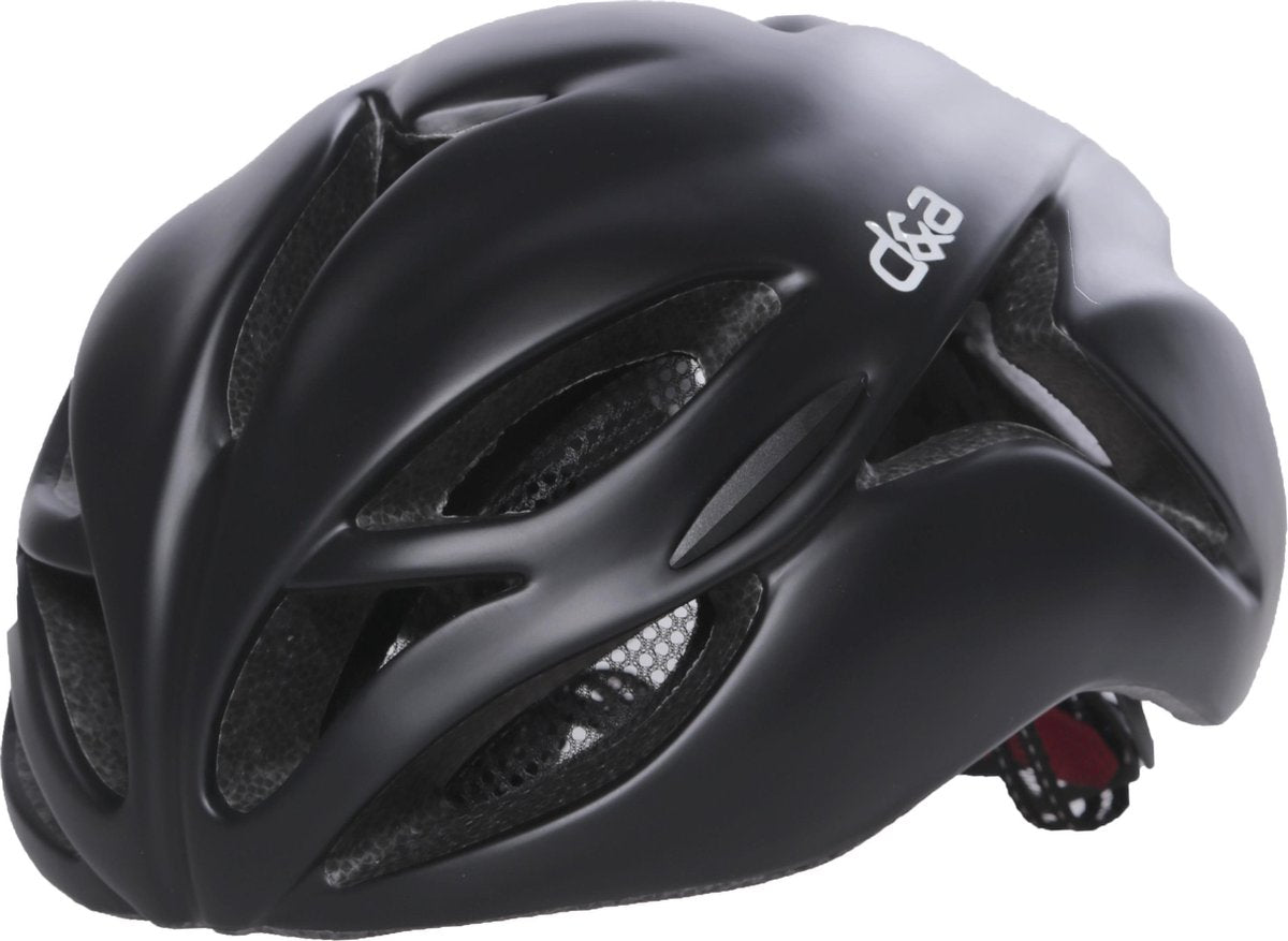 D&A fietshelm - zwart - Maat M - 54-58cm